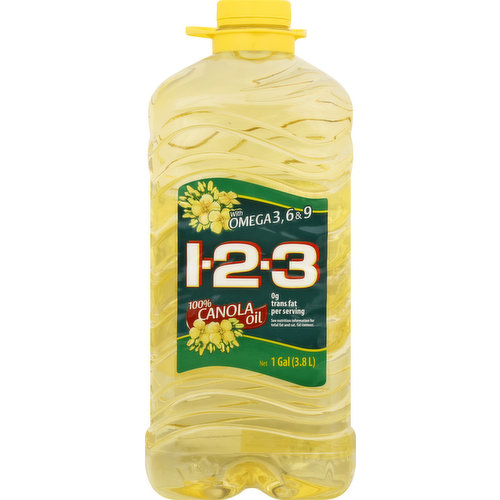 1 2 3 Canola Oil