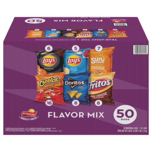 Frito Lay Snacks, Flavor Mix