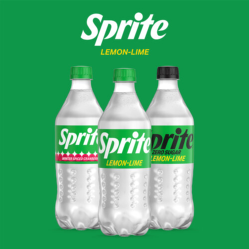 Sprite Lemon Lime Soda Soft Drink 20 fl oz, 24 pack