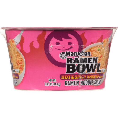 Maruchan Ramen Bowl, Hot & Spicy Shrimp Flavor