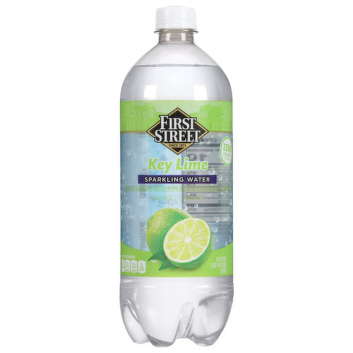 First Street Sparkling Water, Key Lime