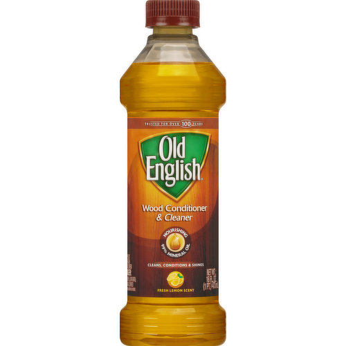 Old English Wood Conditioner & Cleaner, Fresh Lemon Scent