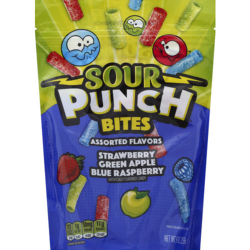 Sour Punch Candy, Assorted Flavors