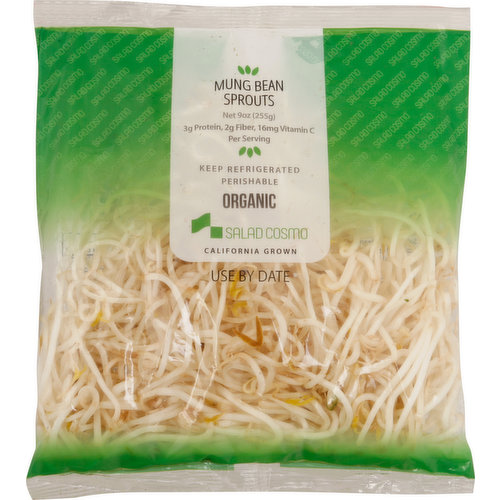 Salad Cosmo Mung Bean Sprouts, Organic