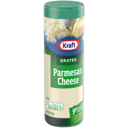 Kraft Cheese, Parmesan, Grated