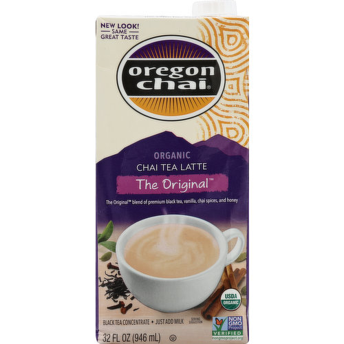 Oregon Chai Chai Tea Latte, Organic, The Original