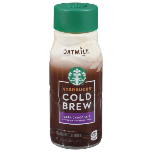 Starbucks Coffee Beverage, Premium, Cold Brew, Oatmilk, Dark Chocolate