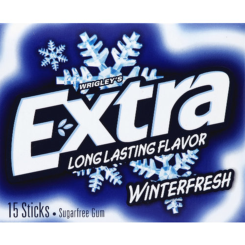 Extra Gum, Sugarfree, Winterfresh