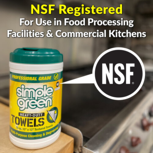 Simple Green Pro Grade Heavy-Duty Towels 75 Ct