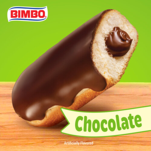 Bimbo Chocolate Crème Filled Sweet Baked Good, 4 packs, 8.76 oz