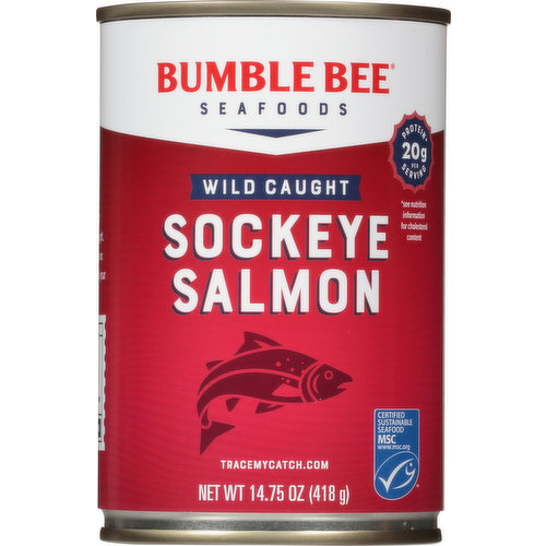 Bumble Bee Salmon, Sockeye