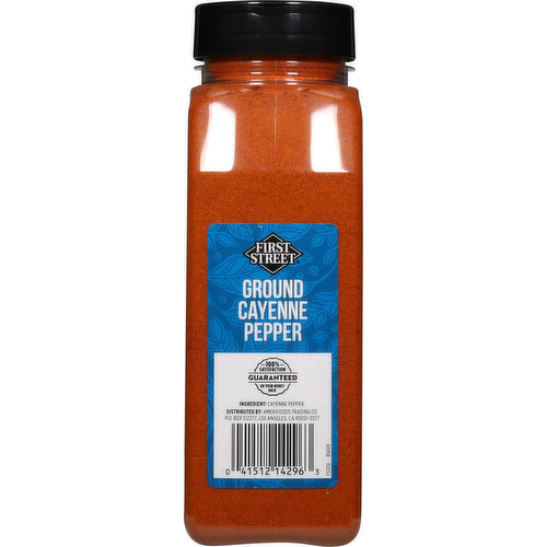 First Street Cayenne Pepper, Ground