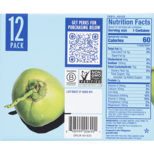 Vita Coco Coconut Water, The Original