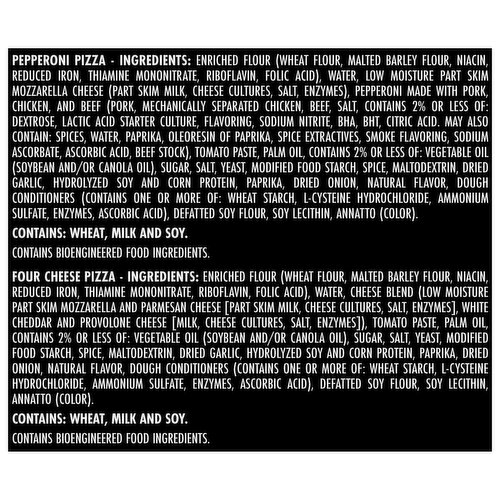 Red Baron Deep Dish Singles Four Cheese/Pepperoni Pizza