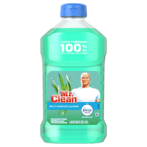 Mr. Clean Cleaner, Multi-Surface, Meadows & Rain