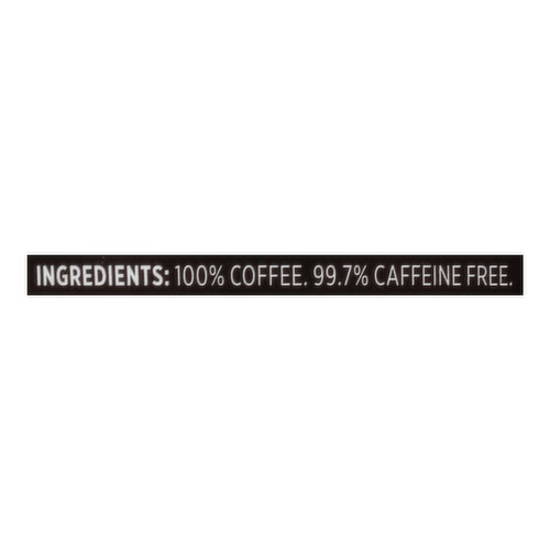 First Street Instant Coffee, Classic Roast, Decaffeinated