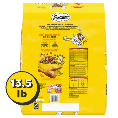 Temptations Food for Cats, Tasty Chicken Flavor