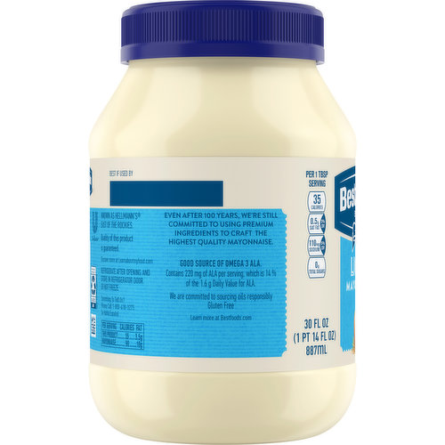 Great Value Mayonnaise, 30 fl oz