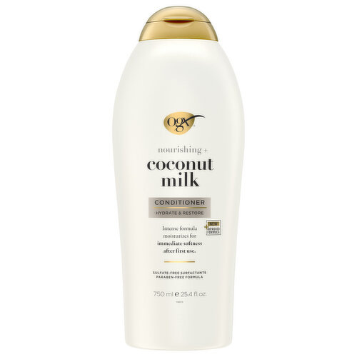 Ogx Conditioner, Nourishing + Coconut Milk