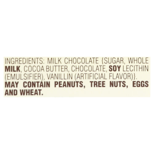 Russell Stover Milk Chocolate, Solid