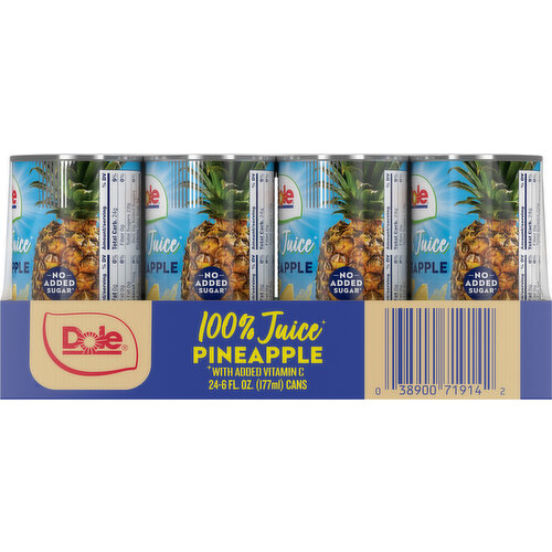 Dole Pineapple 100% Juice