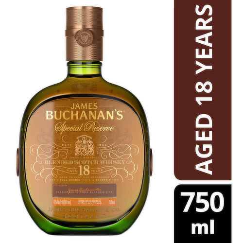 Buchanan's Special Reserve Blended Scotch Aged 18 Years