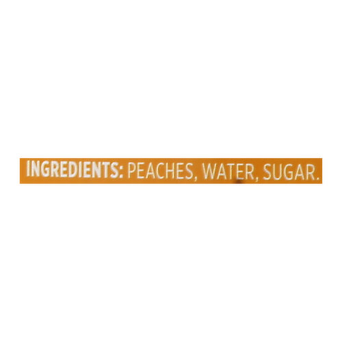 Simply Value Peaches, in Extra Light Syrup, Yellow Cling, Irregular Sliced