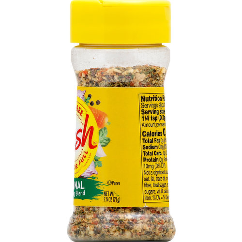 Dash Lemon Pepper Salt Free Seasoning Blend-2.5 oz.