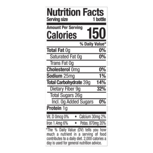 Naked Fruit Smoothie, Lower Sugar, Tropical Sunrise