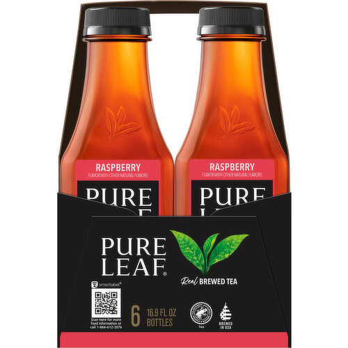 Pure Leaf Brewed Tea, Real, Raspberry