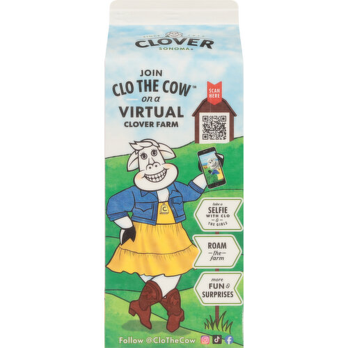 Clover Sonoma Organic Whole Milk