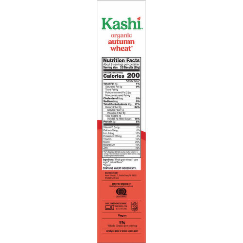 Kashi Organic Autumn Wheat Cereal