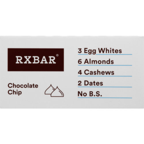 RXBAR Protein Bar, Chocolate Chip