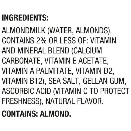 Silk Unsweet Vanilla Almondmilk