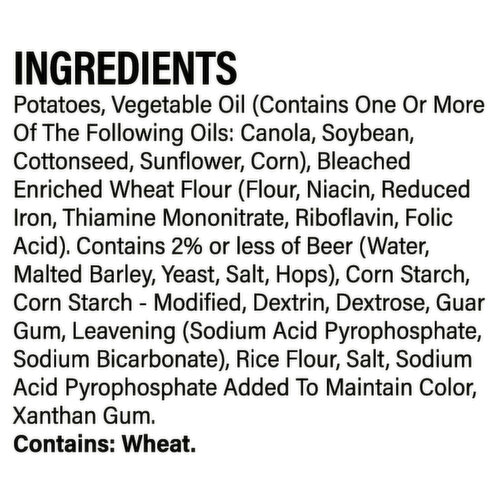 McCain Fries, Craft Beer Battered