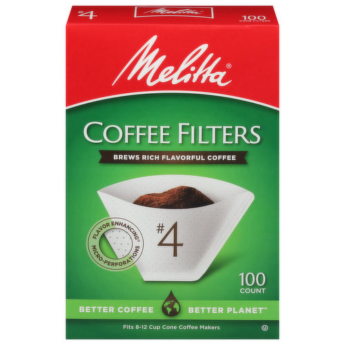 Melitta Coffee Filters, No. 4