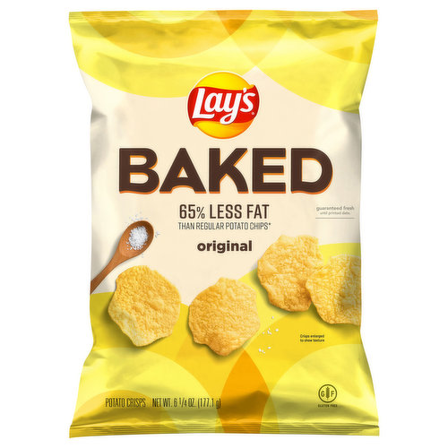 Lay's Potato Crisps, Original, Baked