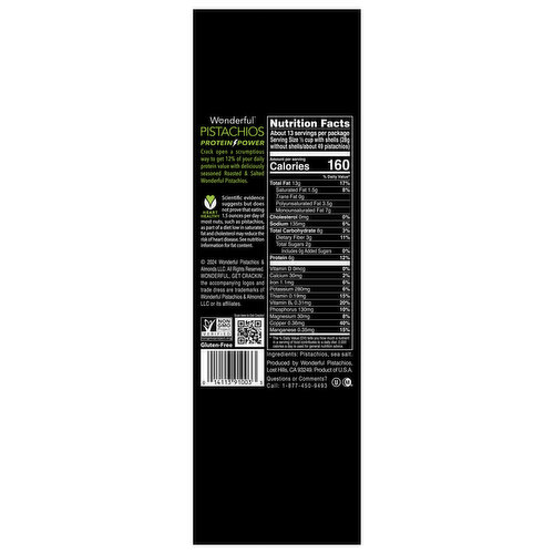 Wonderful Pistachios In Shell Roasted & Salted Pistachios