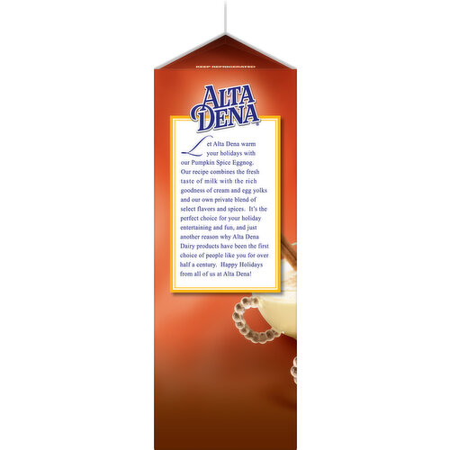 Alta Dena Pumpkin Spice Eggnog