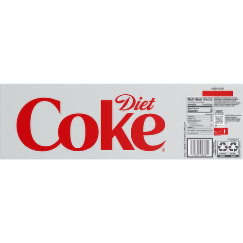 Diet Coke  Diet Soda Soft Drink Fridge Pack
