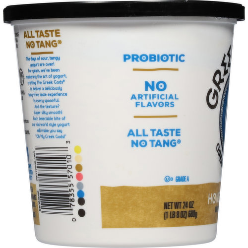 The Greek Gods Yogurt, Honey Vanilla, Greek Style