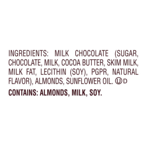 Hershey's chocolate bar almonds, XL