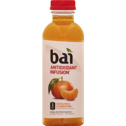 Bai Antioxidant Infusion, Costa Rica Clementine