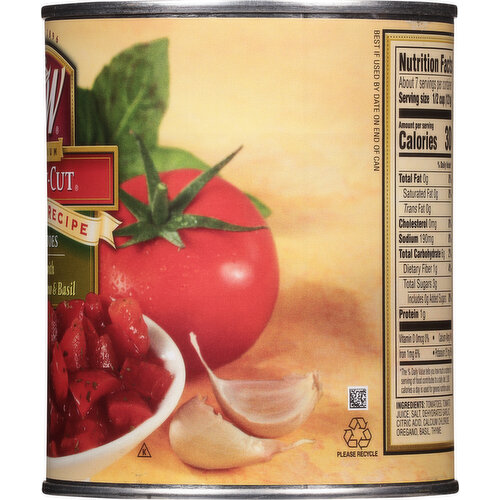 S&W Tomatoes, Italian Recipe, Ready-Cut