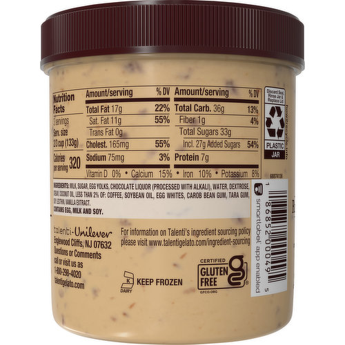 Talenti Gelato, Coffee Chocolate Chip