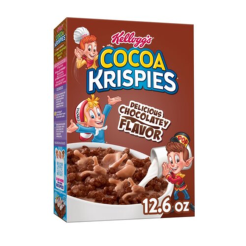 Cocoa Krispies Breakfast Cereal, Chocolatey Flavor