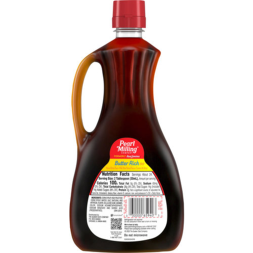 Pearl Milling Company Syrup, Butter Rich