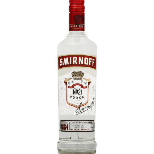 Smirnoff Vodka, No 21