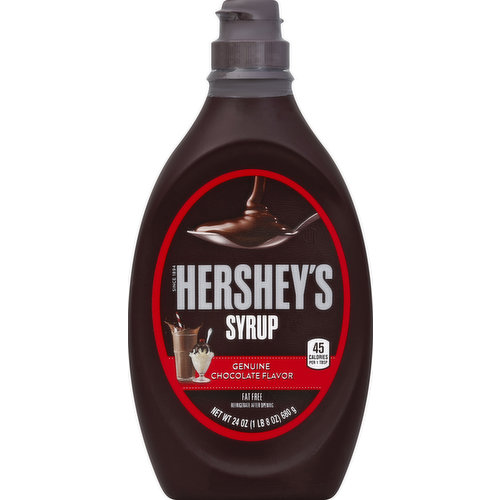 Hershey's Syrup, Genuine Chocolate Flavor