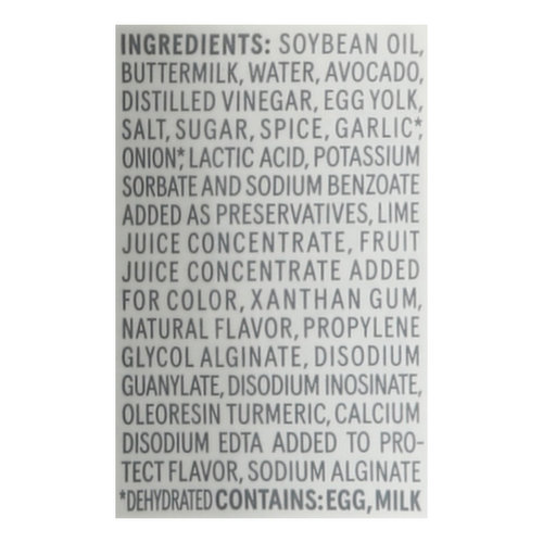 Chick-Fil-A Dressing, Avocado Lime Ranch